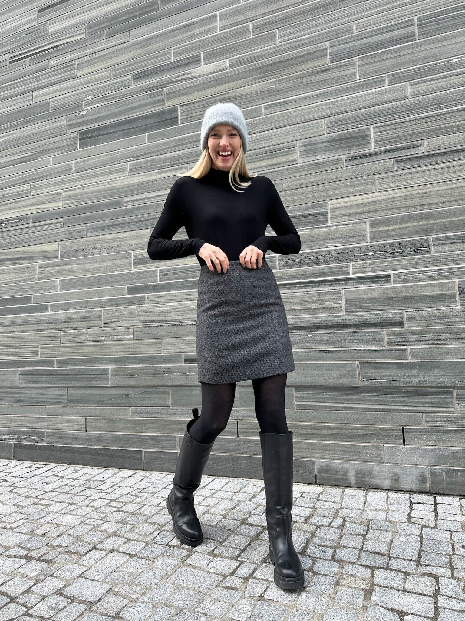 Skirt In Grey