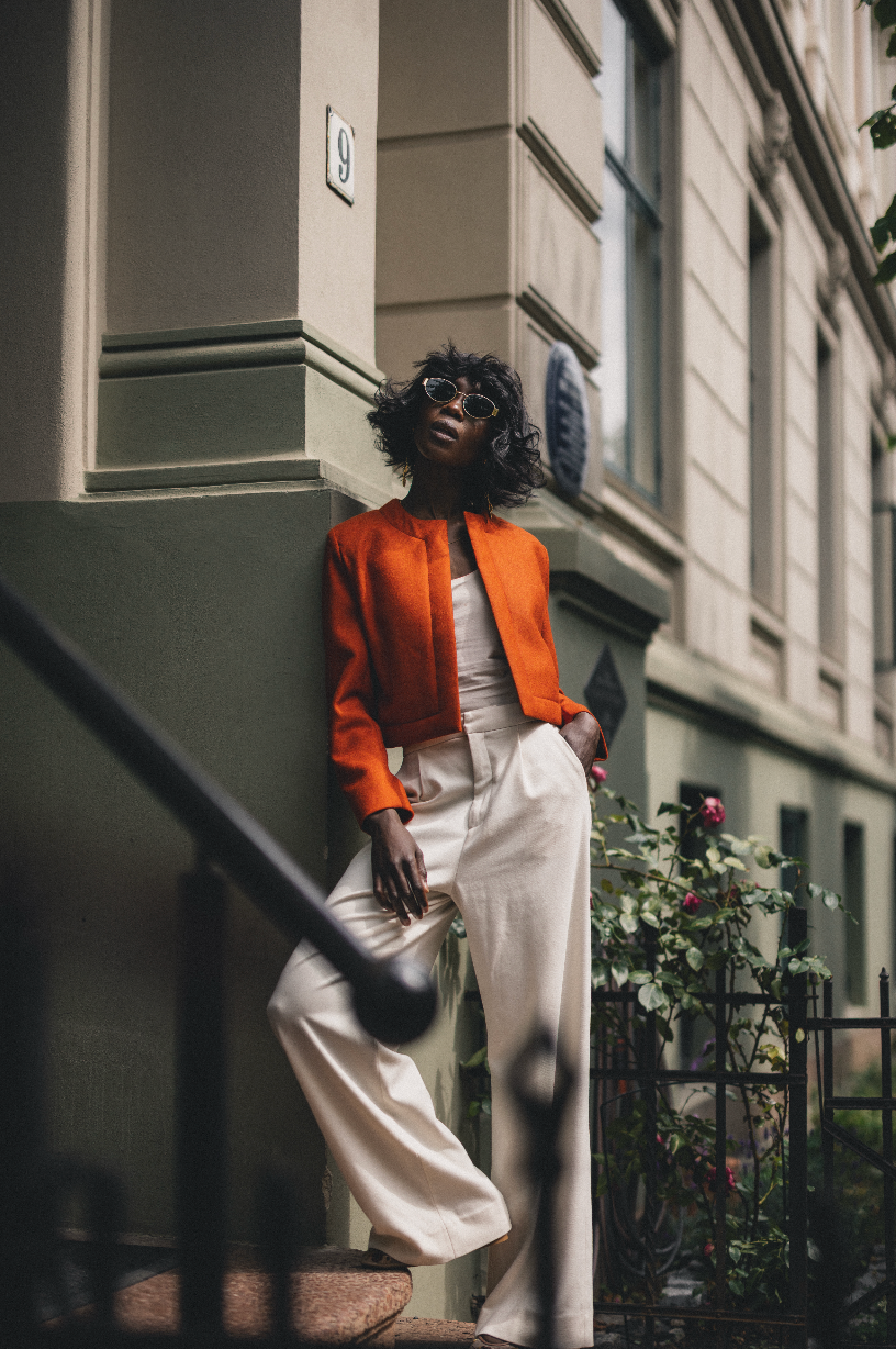 Limited Edition - Boxy Blazer in Red