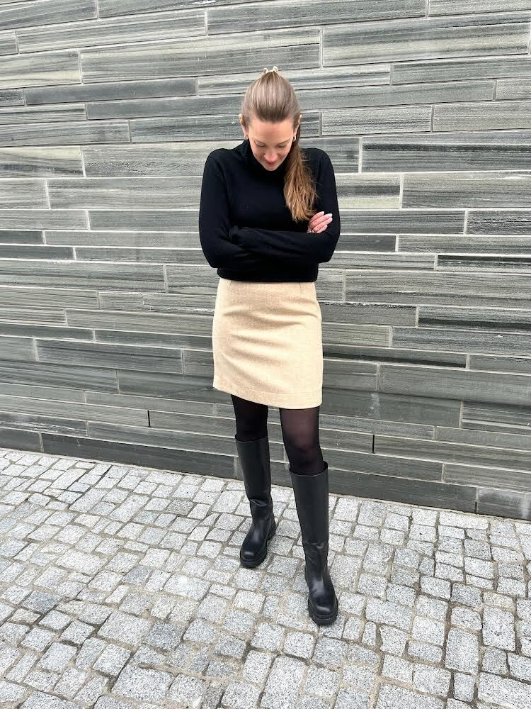 Skirt in Beige